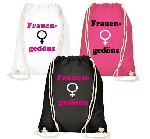 Frauengedöns rucksack beutel - frauengedÖns, rucksack-beutel