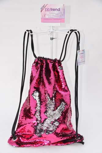 Turnbeutel pink silber