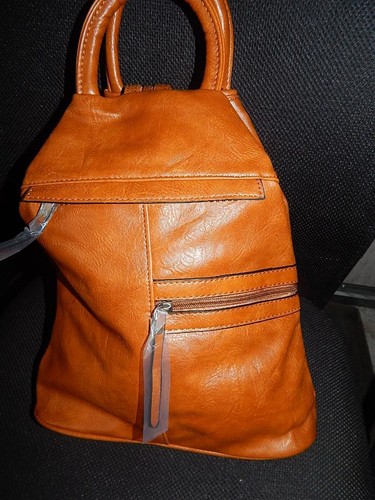 Leder rucksack 44x30x15 - leder,