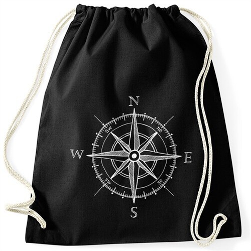 Turnbeutel wind rose kompass - turnbeutel, wind-rose